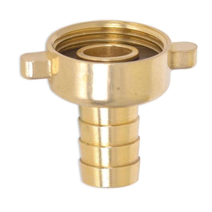 HydroSure Brass Threaded Tap Connector - 1/2" x 13mm