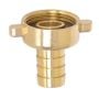 HydroSure Brass Threaded Tap Connector - 1/2" x 13mm