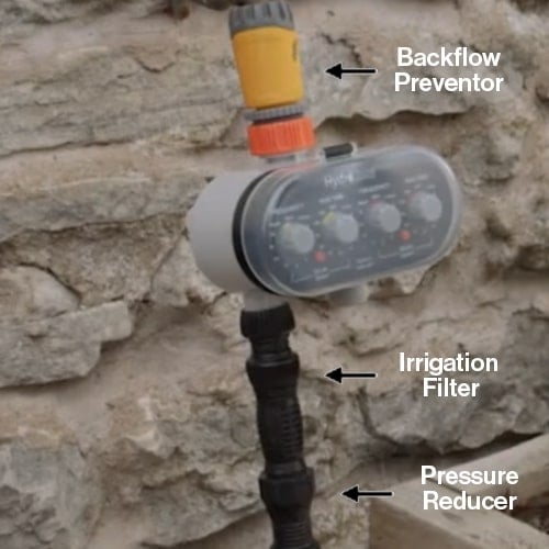 Protecting your tap timer water source